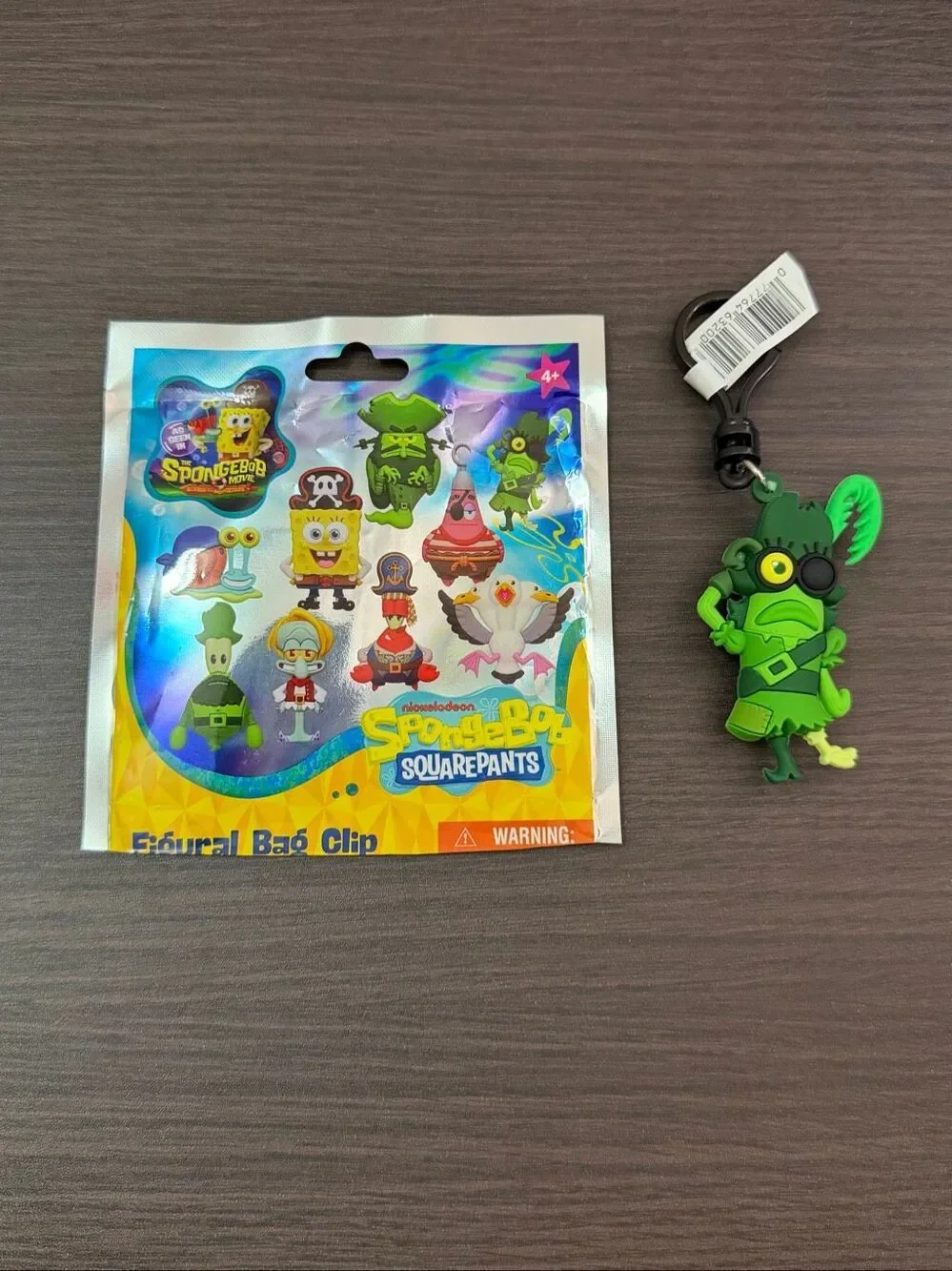 The SpongeBob Movie: Search for SquarePants Bag Clip Keychain - Barb